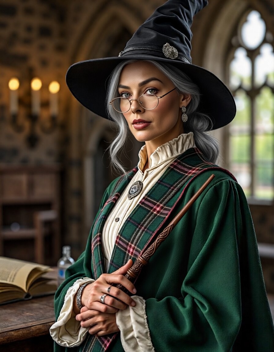 Margot Robbie as Hermione